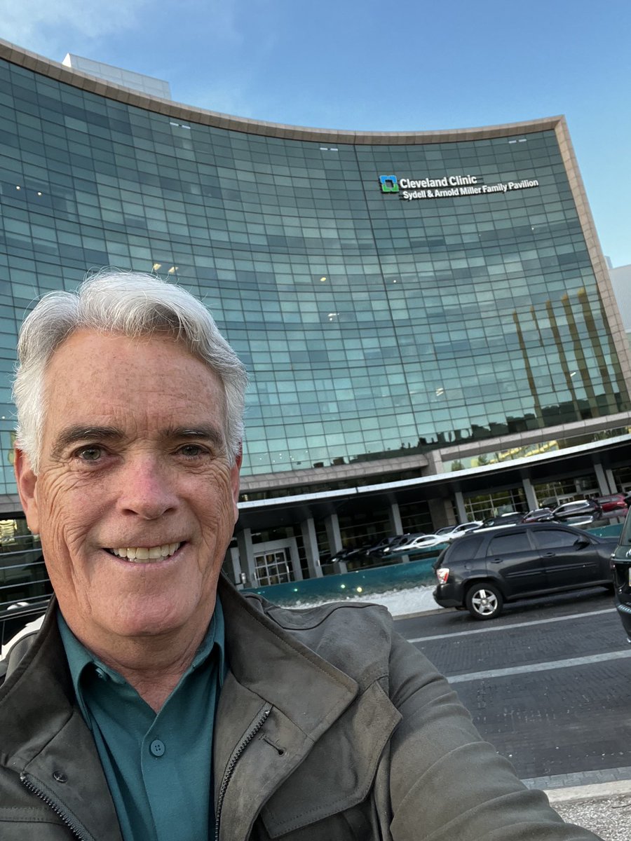 At the world-renowned ⁦@ClevelandClinic⁩ this week - where I am hopeful Dr. Oussama Wazni will rid me of the intractable AFib that has plagued me since that whole “COVID thing”