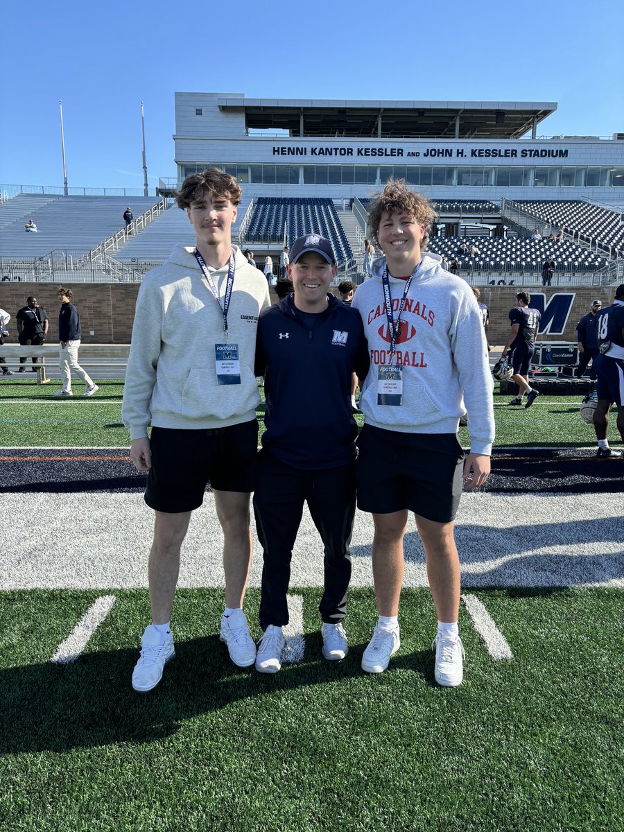 Had a great time this weekend @MUHawksFB learning about the program and seeing the campus, thank you @Coach_KCal @CoachBruton @coachpatterson1 @GainesvilleFoo1