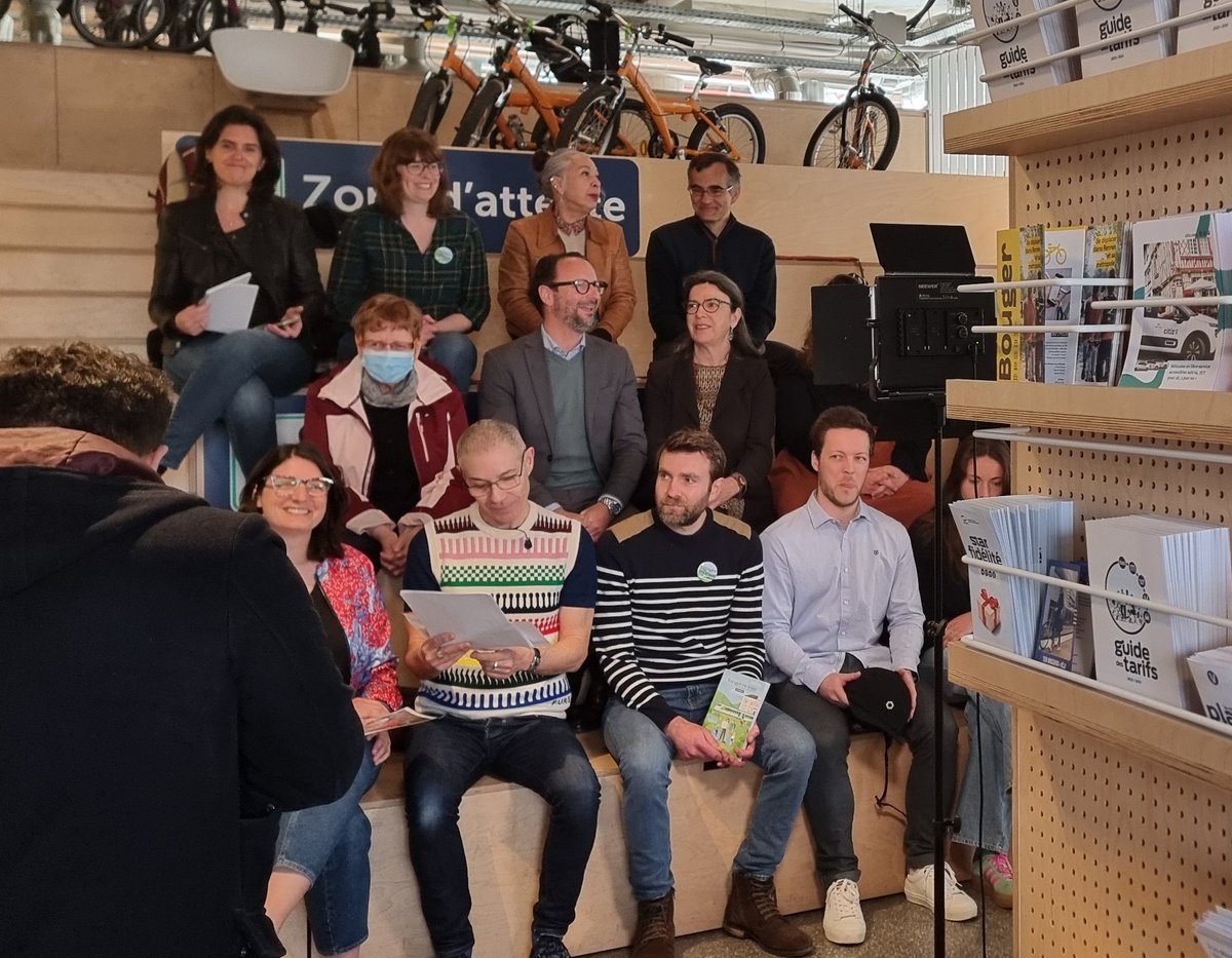 OpeMobilite_IS's tweet photo. LANCEMENT ce jour de la saison 8 du GRAND PRIX STAR - Avec 3 initiatives solidaires présentées en lien avec la mobilité : @INSA_Rennes @OGE_geometres @voyagerentrain @PimmsRennes et #myhumankit
Avec @metropolerennes @STARmeparle
@GroupeSNCF @CentreAlma @keolisrennes @Riva_com https://t.co/X4pbmbxctj