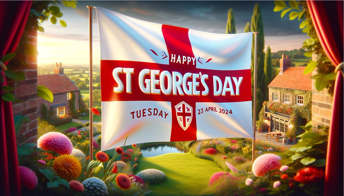 I'm looking forward to raising the English flag outside the Civic Centre at 10am next Tuesday (23rd April) as we celebrate England and our patron saint. Everyone is welcome to join us and there will be a special performance from @CYT_Wolves #StGeorgesDay