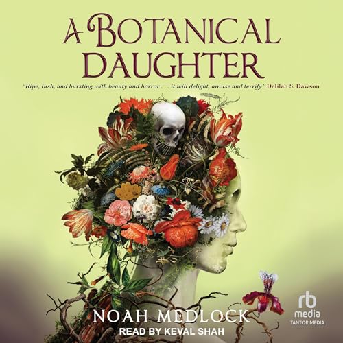 The audiobook version of A BOTANICAL DAUGHTER is out today! It's my debut queer gothic horror - like Frankenstein but with plants 🌱 It's read by @kevalshahaudio who has really captured the wry humour and scientific detail 🌿