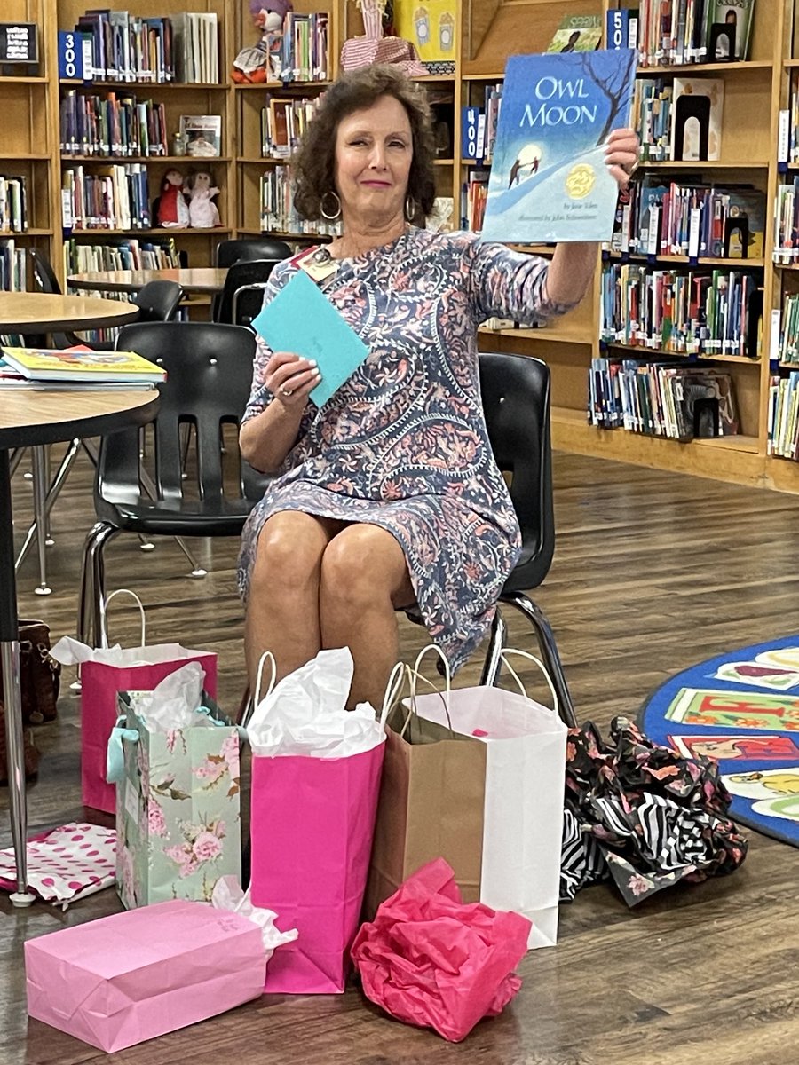 Fabulous librarians with homemade cookie bookmarks made for a PLC to remember! Thankful for their dedication and hard work! #NoPlaceIdRatherB