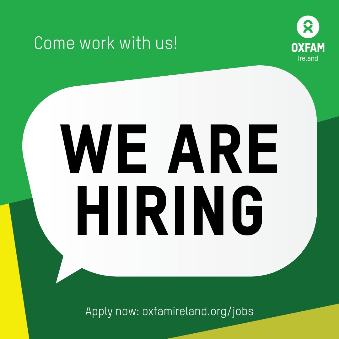 Exciting opportunities at Oxfam Ireland! ➡️Finance Coordinator ➡️Deputy Shop Manager ➡️Senior Retail Assistant (Book Specialist) ➡️Fundraising Assistant 👉Read more and apply now: oxfamireland.org/career-hub #vacancies #hiringnow #recruitment #hiringalert #jobalert #jobseekers