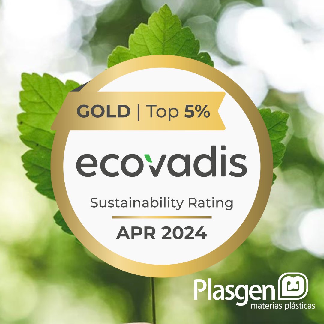 Plasgenplastic's tweet photo. ¡Estamos emocionados de anunciar que Plasgen ha sido galardonada con la medalla de oro de EcoVadis!

¡Gracias a todo nuestro equipo por hacer esto posible! 🌳🌍
 
 https://t.co/GXXKXWnmLD
 
 #sostenibilidad #responsabilidadsocial #medalladeoro #Plasgen #Ecovadis https://t.co/2y9Eu2rpYk