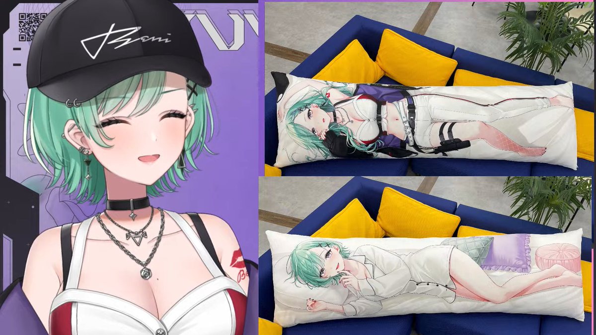 八雲べに抱き枕カバーきちゃー！！ MAIROママの彼シャツべにぃかわいい 