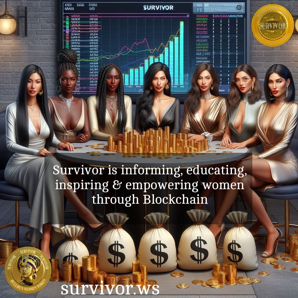 #SURVIVOR #BULLRUN #KILLERWHALE 
BULLRUN intends to bridge the gender gap in the blockchain. 
Our Mission is to Bring Financial Inclusion and Economic Empowerment to women Globally.