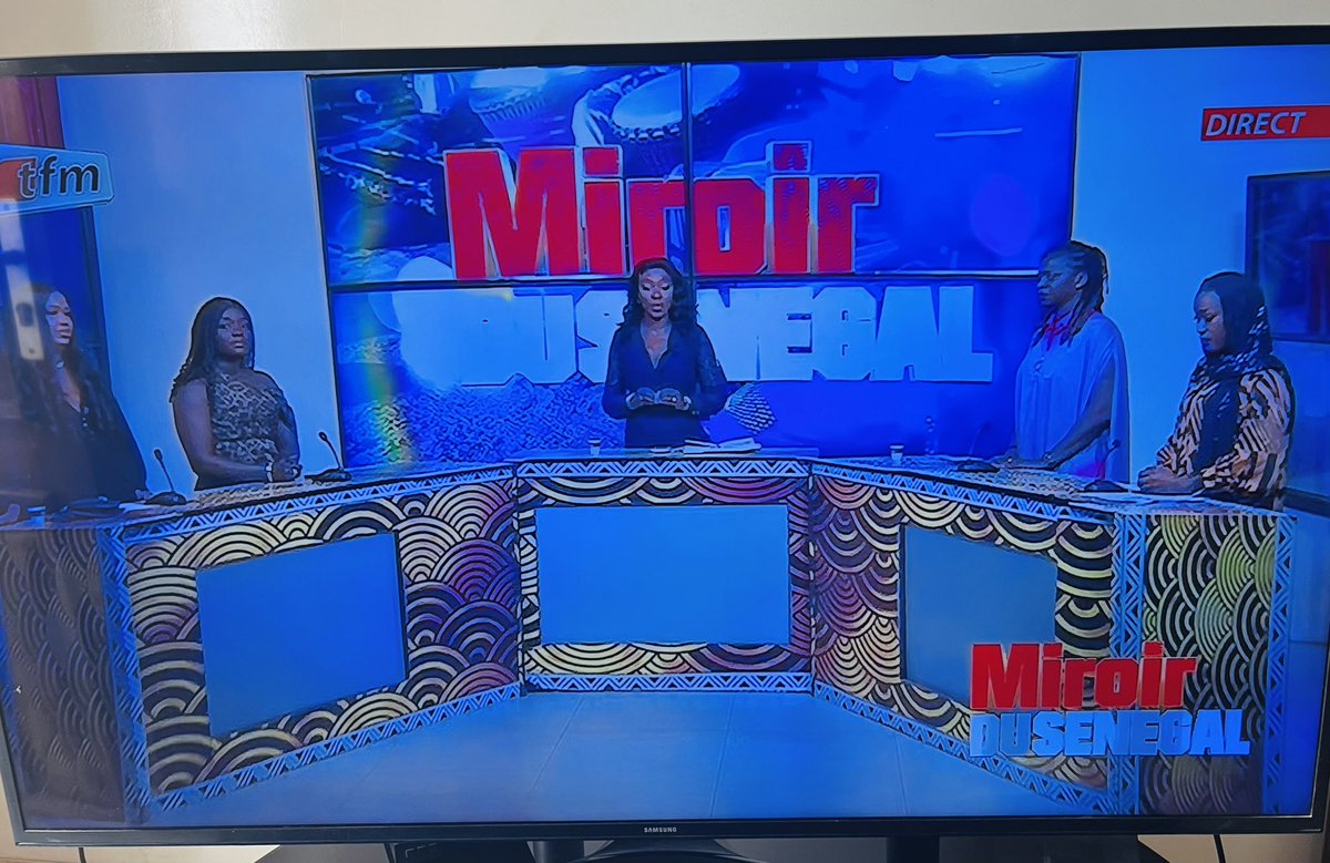MariamTendou's tweet image. Décidément c’est la totale! Après la matinale, une seconde émission 100% femmes “Miroir du Sénégal “ avec des femmes spécialistes médecins, artistes aux multiples expertises —complètement dédiée à la sensibilisation sur la “ #depigmentation volontaire artificielle de la peau au…