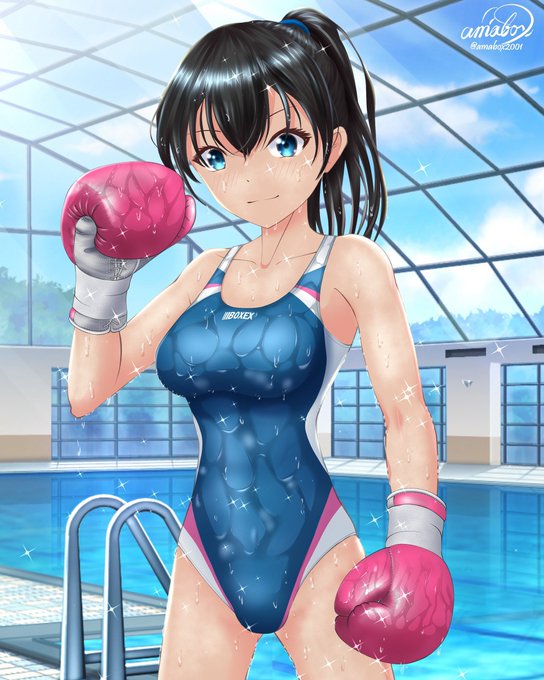 #気温が高いので気が早いが水着絵が見たい 