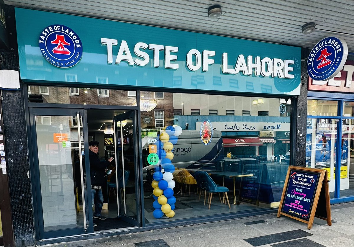 '🎉 '🌟 Welcome to Taste of Lahore! Indulge in mouthwatering flavors and enjoy a 35% off deal on the high street! Only for today !🍛✨ #TasteOfLahore #GrandOpening' #sloughhighstreet #newbusiness