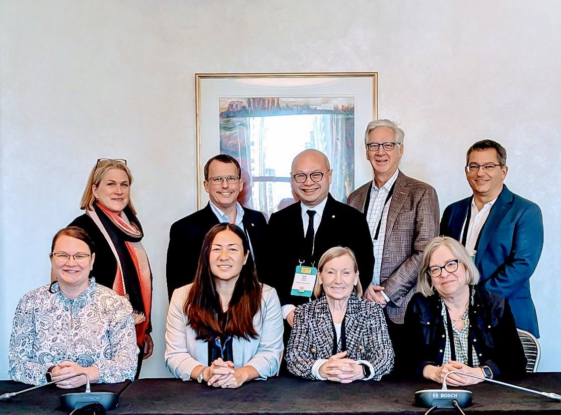 Humbled and honoured to serve as Chair of the Senior Education Deans Network across the medical schools in Canada, and very much inspired by the important work that colleagues lead and do everyday from coast to coast to coast. #MedEd #leadership #ICAM2024 @UBCmedicine