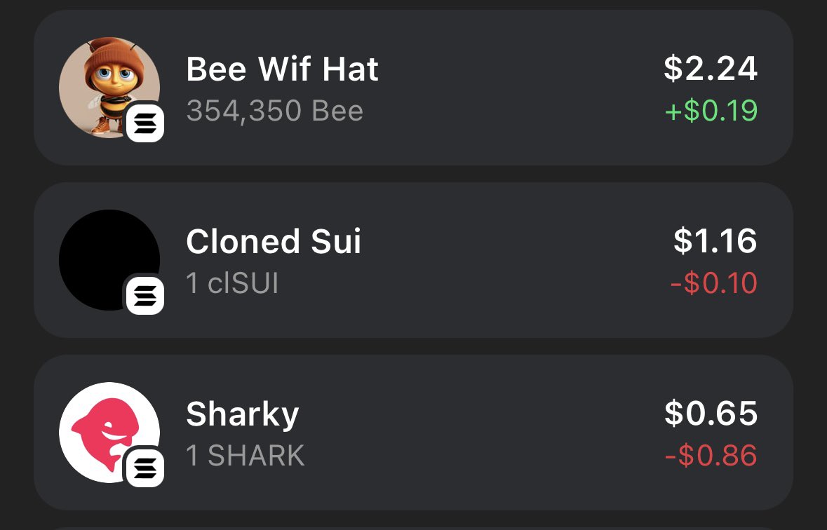 Selling my $SHARK for <a href="/BeeWifHat/">BEE Wif Hat</a> - thesis is pretty simple , they gave me more $BEE for owning a saga than <a href="/SharkyFi/">Sharky 🦈 NFT-backed loans</a> gave me for using their site and voting on JUP. 🤷🏻‍♂️