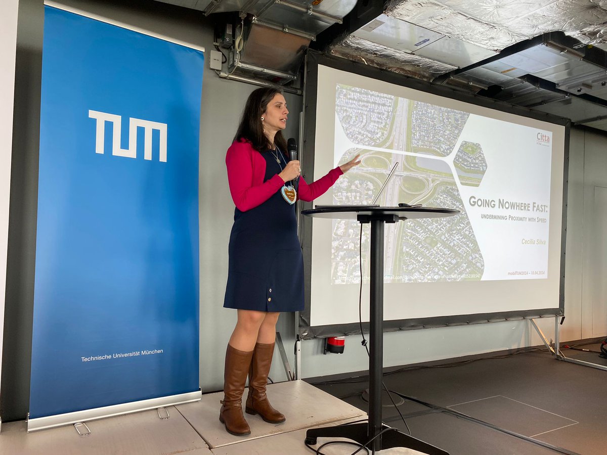 Cecília Silva (@ccsilva_mm) on Twitter photo I had the pleasure to deliver a keynot speach at the inspiring mobil.TUM 2024 last week, sharing my thoughts on the undermining effect of speed on Proximity, and to engage in fascinating discussions on choice, freedom, values and transitions.
(Picture credits: <a href="/Ben_Buettner/">Benjamin Büttner</a>) I had the pleasure to deliver a keynot speach at the inspiring mobil.TUM 2024 last week, sharing my thoughts on the undermining effect of speed on Proximity, and to engage in fascinating discussions on choice, freedom, values and transitions.
(Picture credits: <a href="/Ben_Buettner/">Benjamin Büttner</a>)