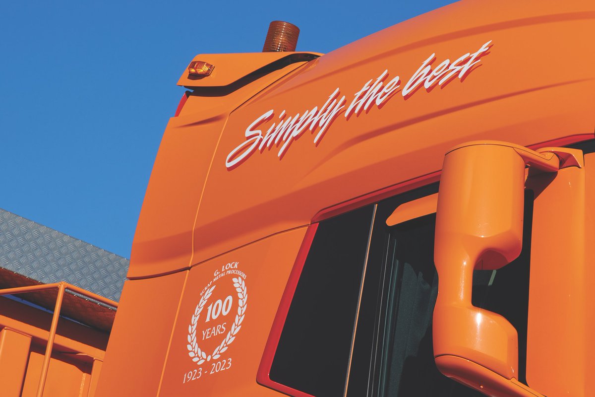 Front cover and Editors choice in this months issue is the unmissable orange DAF XG+ 530 of G Lock Scrap Metal Processors, who celebrated 100 years in the business in ’23. 👀 Read more 👇🏻 bit.ly/49xOOkY #truckdriver