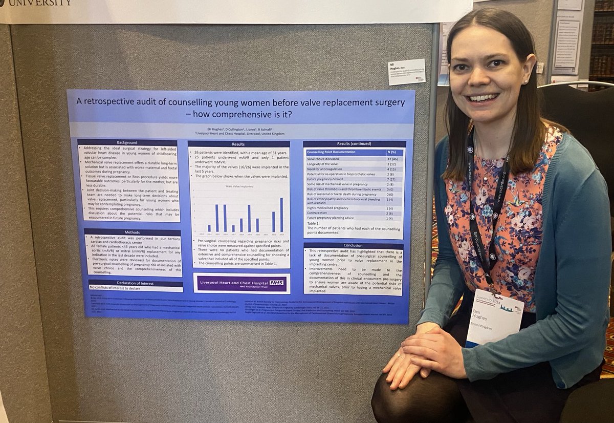 Congratulations to our ACHD StR at EuroACHD ⁦<a href="/NwchdN/">NWCHDNetwork</a>⁩ ⁦