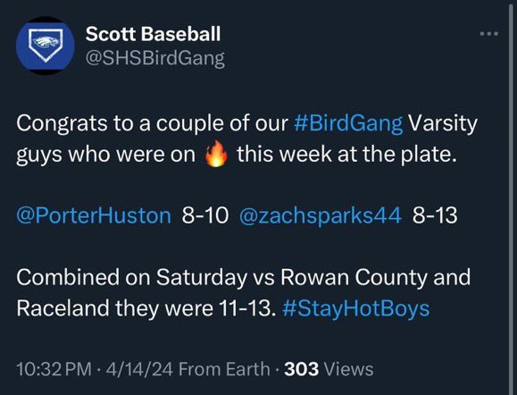 <a href="/PorterHuston/">Porter Huston</a> have yourself a weak kid!!  Awesome start to the senior campaign. Let’s get this dude the votes he needs on this exciting Player of the Week nomination. #clutch #keepgrinding #CBCmarrucci

cincinnati.com/story/sports/h…