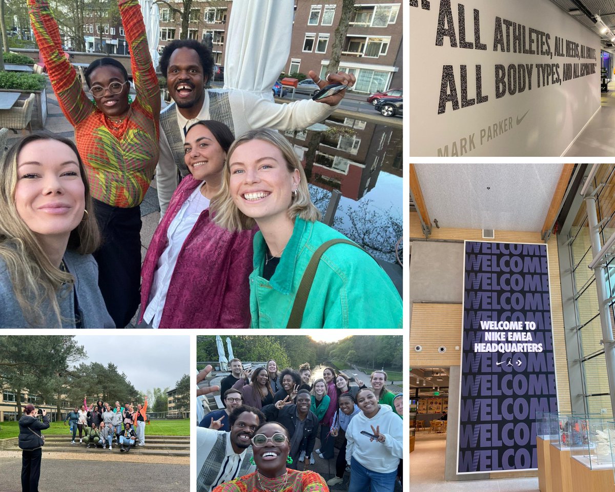 DSC's Hannah travelled to @Nike's EMEA HQ near Amsterdam! Hannah has been learning leadership skills. (She's in the green jacket to the right of the first pic). Nike is backing our work to ensure no disabled person is left of sport 👏🏻 #disabilityinclusion #disabilitysport