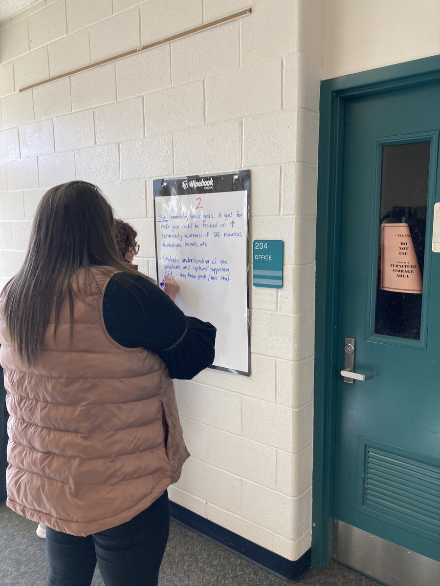 LightUpLiteracy's tweet image. Giving our thoughts on Kaneland goals for next year using @Wipebook