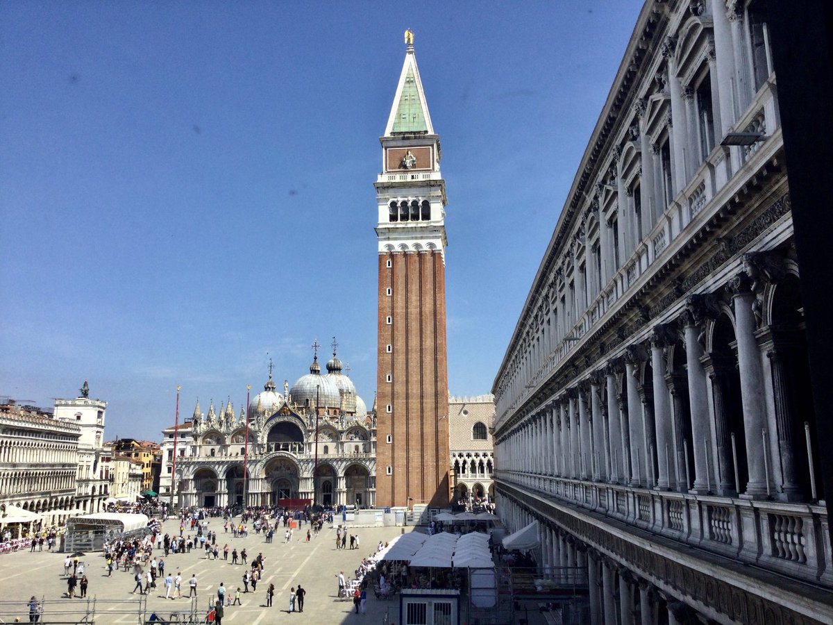 Piazza San Marco on a sunny Tuesday afternoon #Venice #Venezia #RealTime