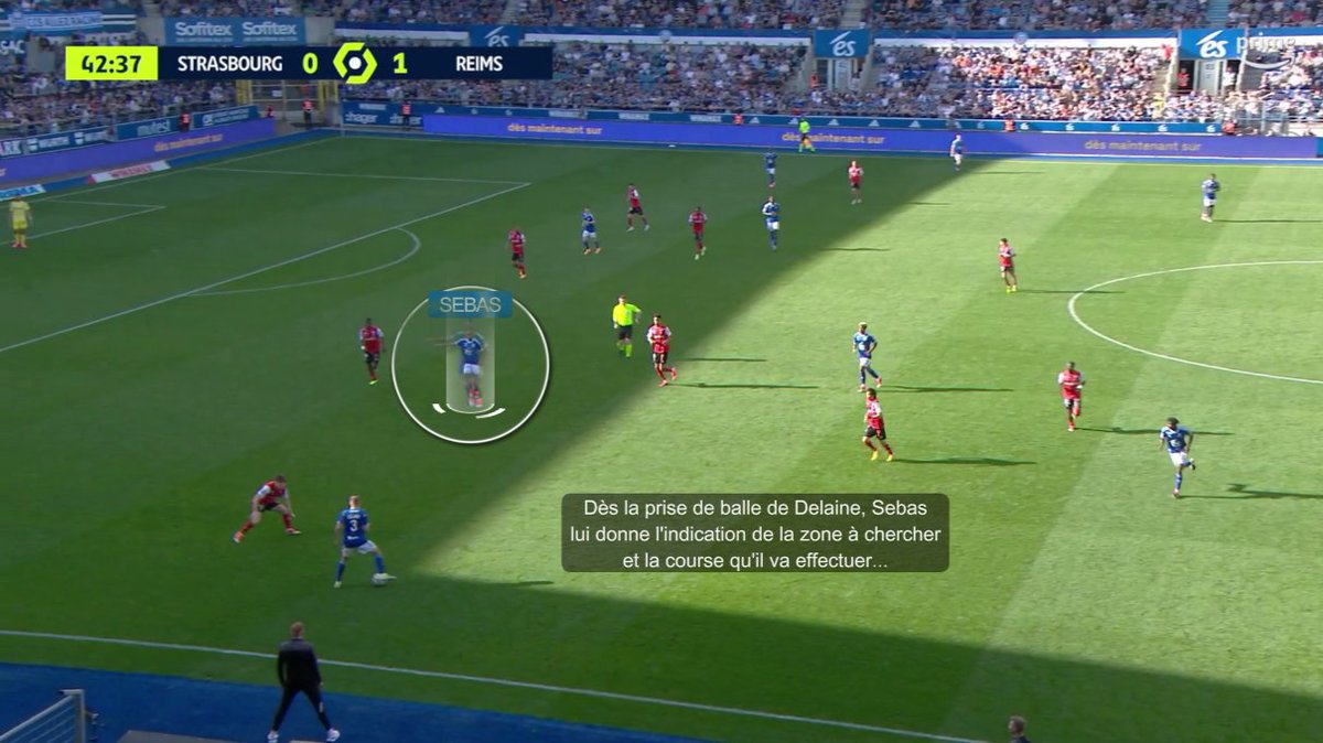 guillaume_vague's tweet image. 🚀 La fusée Jérémy Sebas a encore frappé.

🤝 Relation Delaine-Sebas
🏃‍♂️ Qualité athlétique hors normes
🦵 Direction de la course pour provoquer la faute

2 ballons touchés à ce moment là, un penalty obtenu. #LiveRCS #RCSASDR