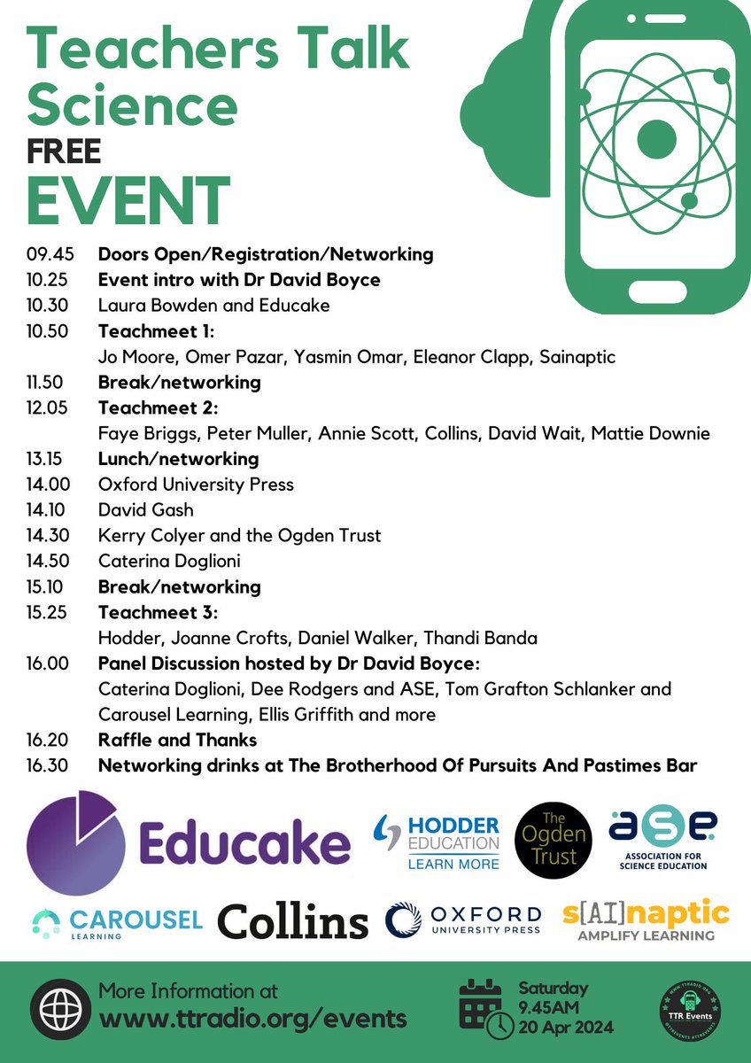 TTRScience's tweet photo. Great to see so many tickets flying this week so far! 🎫 You can still grab one for this Saturday in Manchester - get involved! https://t.co/gHk1Rw3Vl1 https://t.co/nKwdShhNOv