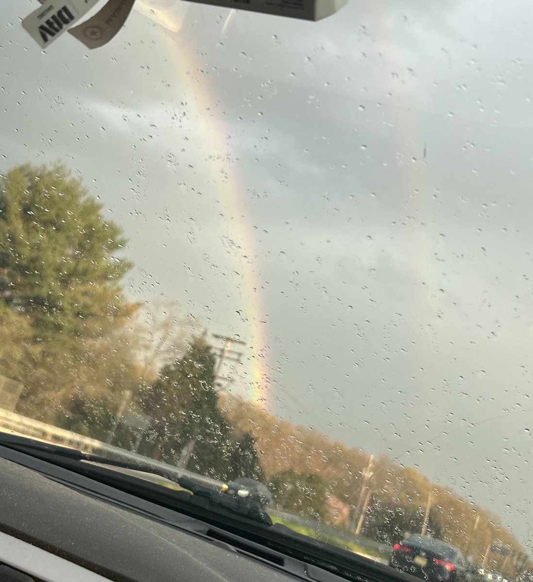 Saw a rainbow yesterday 😄🌈🌈