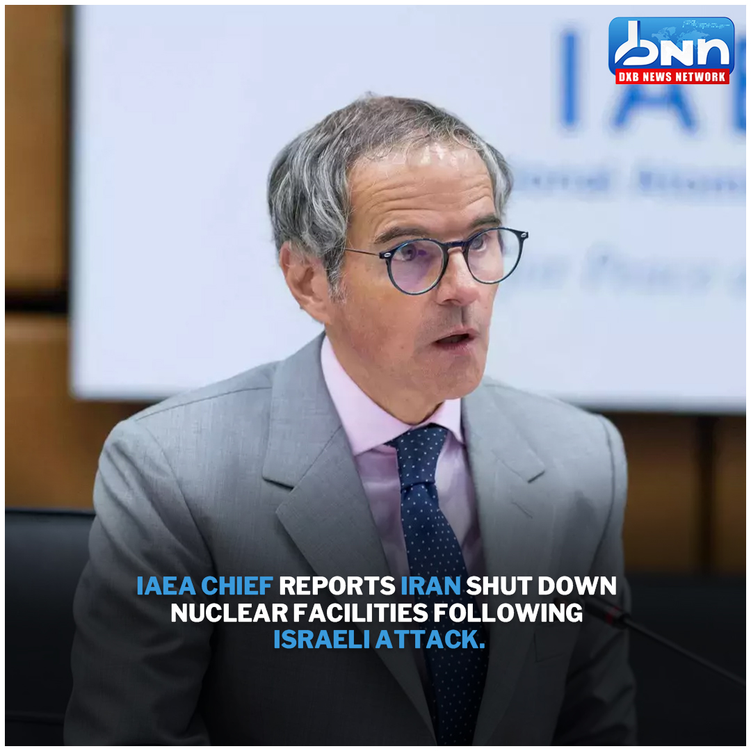 IAEA chief: Iran closed its nuclear facilities following an attack by Israel.
.
Read Full News: dxbnewsnetwork.com/iaea-chief-ira…
.
#IranNuclearFacilities #IAEA #IsraelAttack #SecurityConcerns #IranIsraelConflict #dxbnewsnetwork #breakingnews #headlines #trendingnews #dxbnews #dxbdnn
