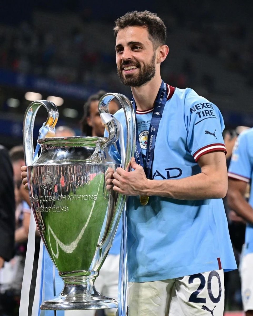 City_hq's tweet photo. 🎙️| Bernardo Silva:

“We want to create that legacy. We want to win the PL six in seven years, four in a row. We want to win the UCL two in a row...”

“And if we can win two Trebles in a row, that would be legacy.” 🏆✨ https://t.co/48hStvflu1