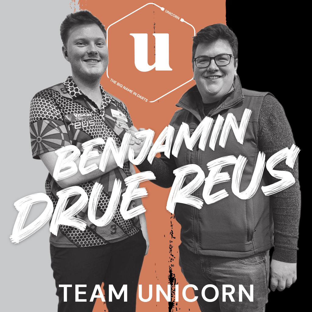 New Signing Alert!🚨

Unicorn are delighted to announce the signing Danish star Benjamin Drue Reus! 🎯

Benjamin burst onto the scene at the World Cup, averaging 114 in his first match and has since earned his PDC Tour Card! 💪

Good luck Benjamin!

#UnicornDarts #ForEveryPlayer