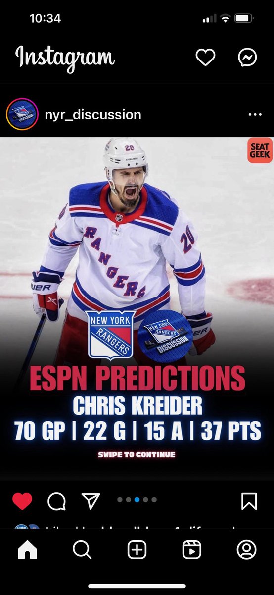BobEngland99's tweet photo. Nice pre-season prediction ESPN!  Final stats this year 39G, 36A. https://t.co/SkPEYN65Z4