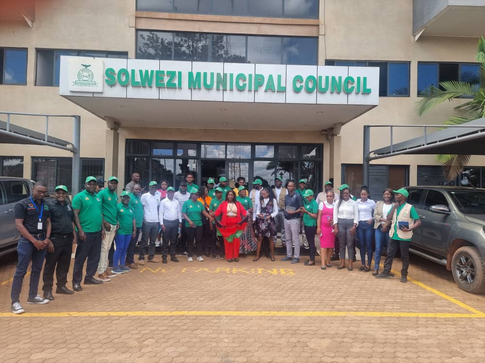 Another great day for the team! Experience sharing in progress. They visited Solwezi Municipal Council👏👏