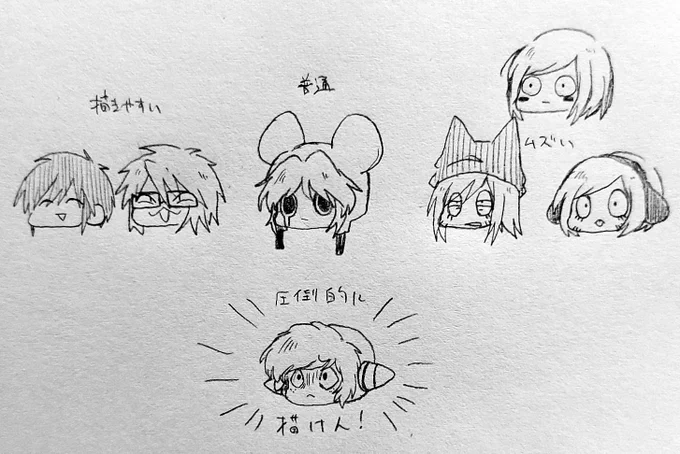僕が描きやすい&描くのが難しいランフレン キャラクターズ

(個人の感想です) 
