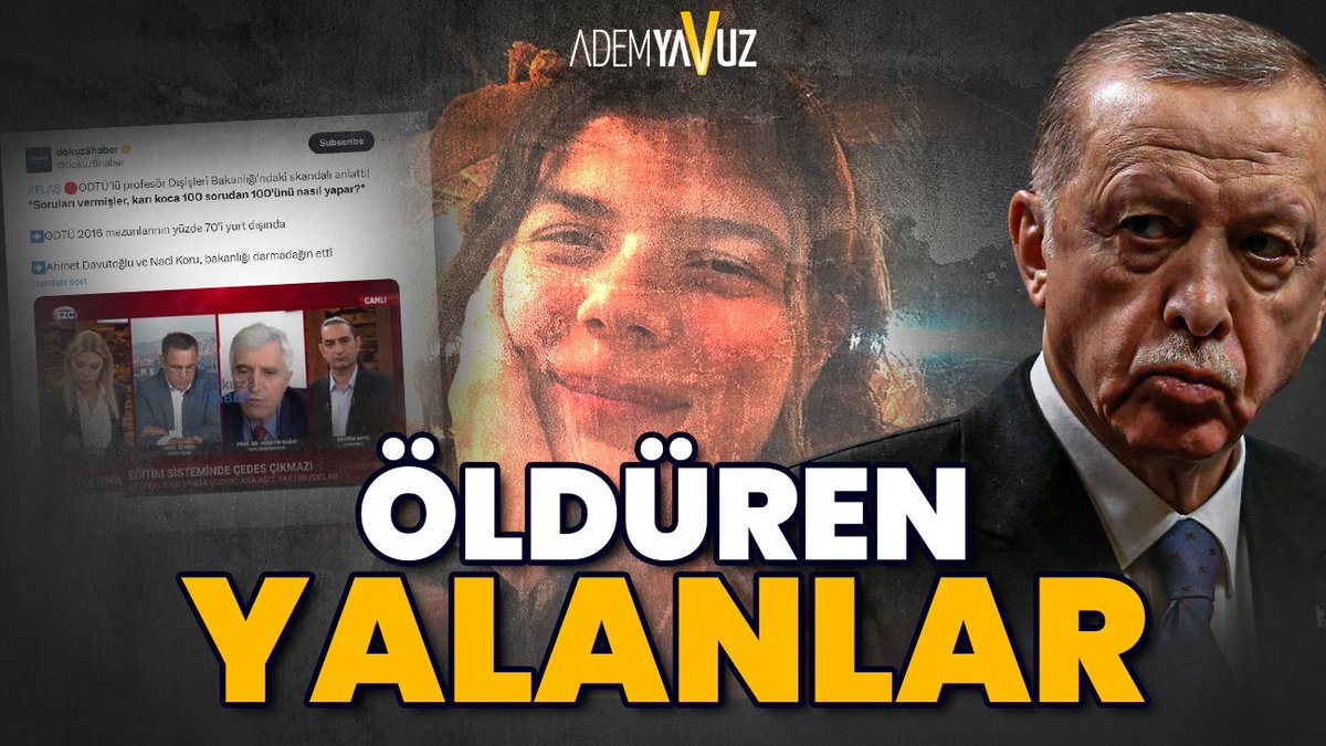 Yeni yayın-analiz; @RTErdogan rejiminin pervasızca söylediği yalanlar, attığı iftiralar nelere yol açıyor hiç düşündünüz mü ? -@profbagci'nın sözleri Dışişleri dosyasını açtırdı. -'Soru çalındı' yalanının ardına gizlenen gerçekler. -#Ergenekon belgelerinde yer alan…