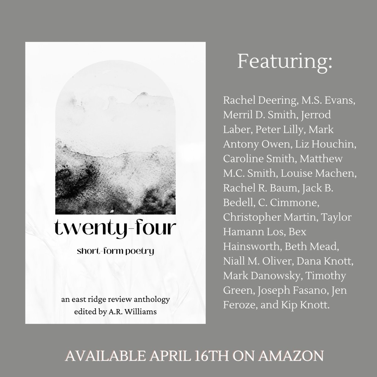 📚Get this new anthology TODAY on Amazon featuring @DeeringRachel, @SeaNettleInk, @Four_Godot, @PeterLillyPoems, @MarkAntonyOwen, @houchin_liz, @csmithpoet, @MatthewMCSmith, @LouLouMach, @whitewater56, @jackbedell, @diefunnier, @Martintimation1, @taylorhamannlos, @PoetBex ...