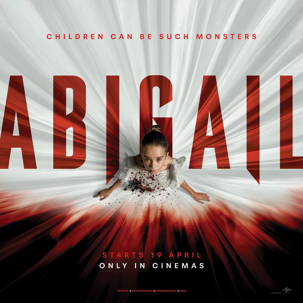 You're invited to dance with the devil. She's no ordinary child. 'Abigail' is coming to Nu Metro cinemas 19 April.! Book Tickets Now >> numet.ro/abigail @numetro