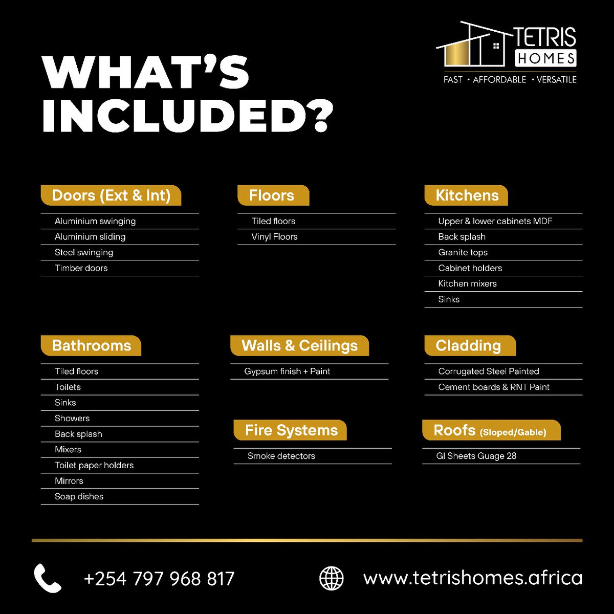 ISMTetris's tweet photo. Explore our one-bedroom home design built using Tetris technology, offering unmatched affordability, efficiency and sustainability.  

Contact us today on info@tetrishomes.africa | +254 797 968817 to learn more https://t.co/WNJa74bE93