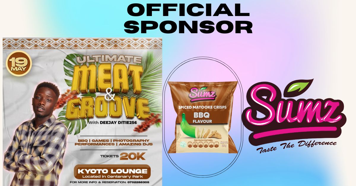 Welcome Our Official Snacks Sponsors of @MeatAndGroove @psalmsfood #MeatAndGroove #Deejayditie256