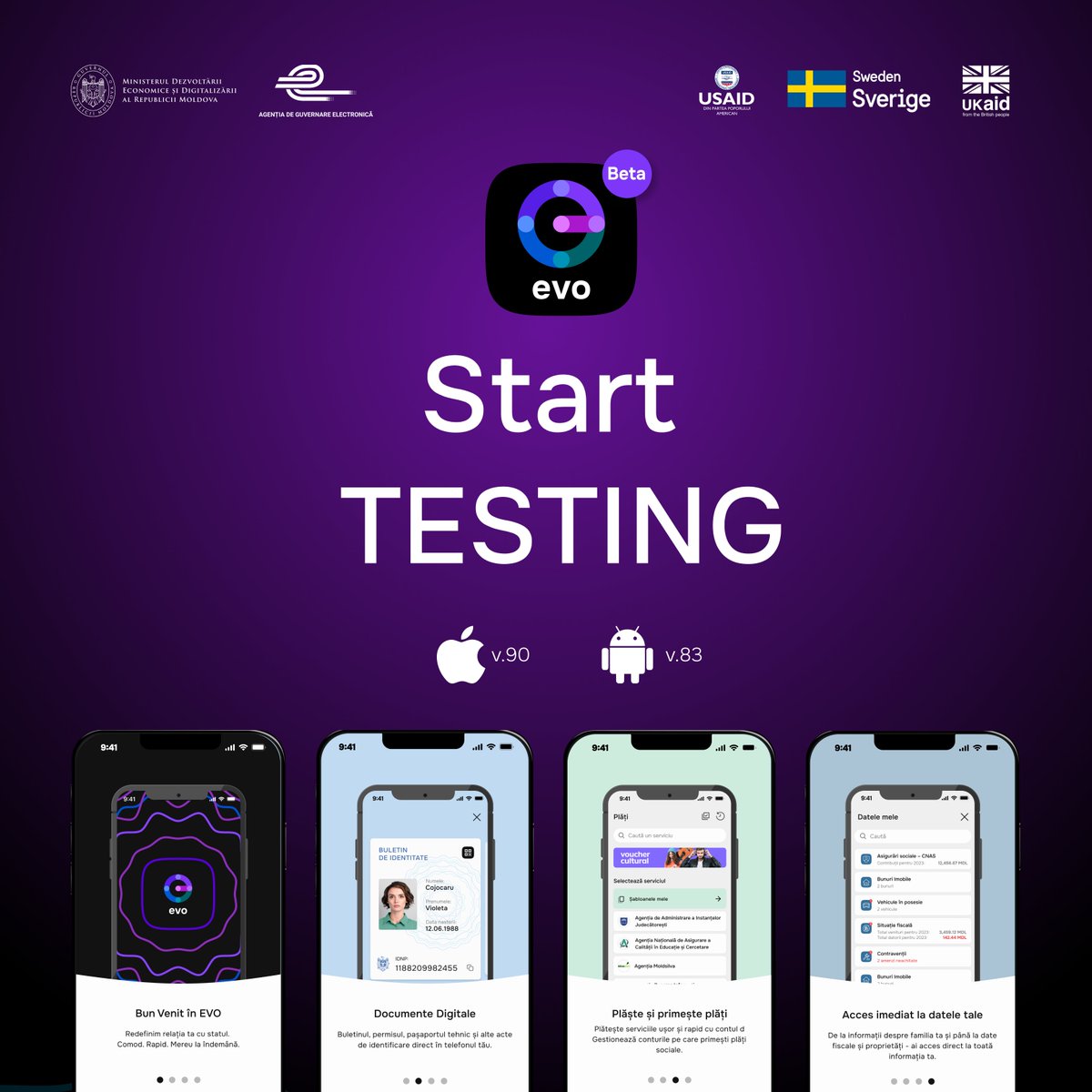 EVO Beta testing begins! Over 3,500 volunteers are onboard to refine the app, ensuring a top-notch user experience at launch. As one of the testers, I'm excited to contribute to an app that will streamline how citizens and entrepreneurs interact with the state.