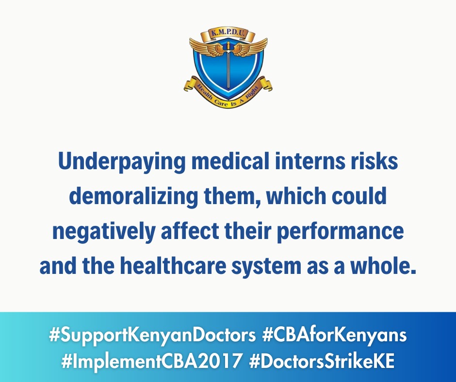 The revolution will be televised !!
Nothing to lose but the chains !
No retreat, no surrender !
It is now or never !!!

#DoctorsStrikeKE
#SayNoToSalaryReduction
#DoctorsDeserveBetter
#CBAforKenyans
#ImplementCBA2017