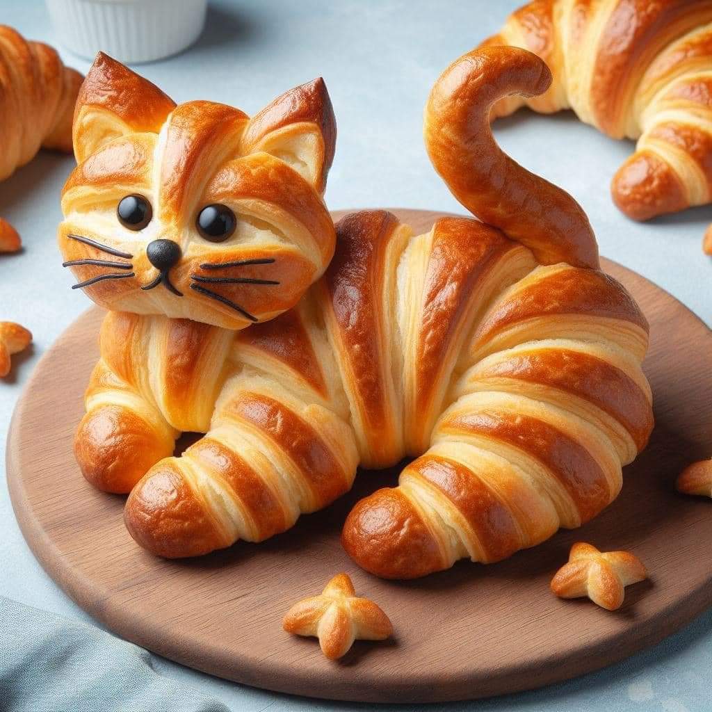 Anyone for breakfast? Trying to develop good habits with exercise & eating better. How do we invest in prevention & reverse the development of medicalised care? @PatientsAssoc @HealthwatchE #Selfcare #Access #prevention If anyone knows where to get a cat croissant, let me know!