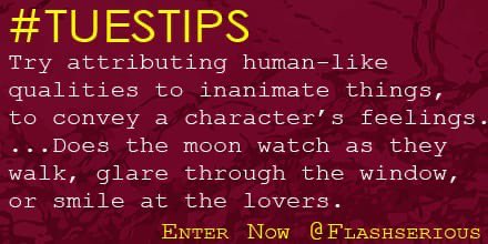 FlashSerious's tweet photo. Afternoon, #WritingCommmunity ! 
One of my personal favourite writing techniques is today’s #TuesTip ! 😁 
Always makes for an interesting piece of flash fiction when writers bring all aspects of the story to life! Why not try it yourself? ❤️
#SFFiction #WritingTips https://t.co/aQv64nuzee