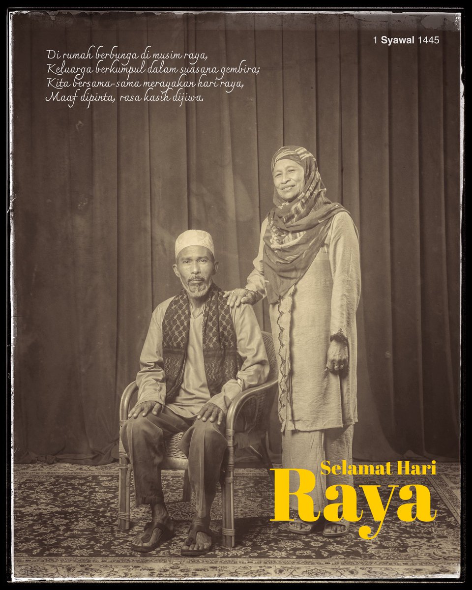2DayStudio_co's tweet photo. Idea gambar raya macam poster filem! https://t.co/x4lA6JGOGB