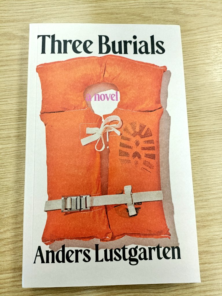 'This is Cherry, a bandit queen on the run, driving a pink soft-tpp convertible through the badlands of South-East England. She's never felt more Thelma & Louise in her life - except there are three of them in the car & one of them is dead' #gifted #ThreeBurials #books #bookpost