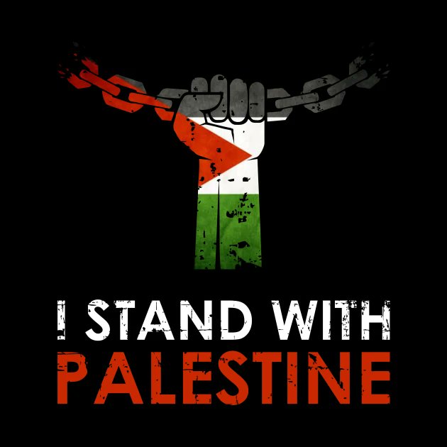 With all that is going on in our world, it's still important to state, I stand with Palestine. HH