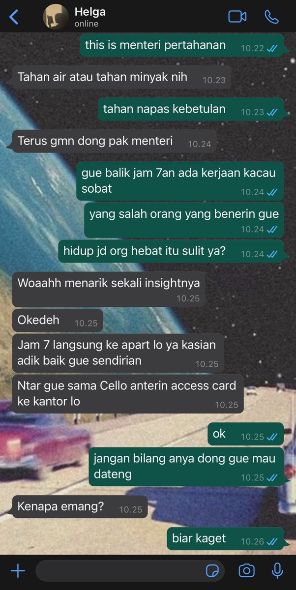 ijoscripts's tweet photo. 232. Kakak asuhnya mau off duty dulu https://t.co/YtuFFOpxvC
