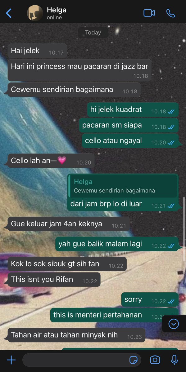 ijoscripts's tweet photo. 232. Kakak asuhnya mau off duty dulu https://t.co/YtuFFOpxvC