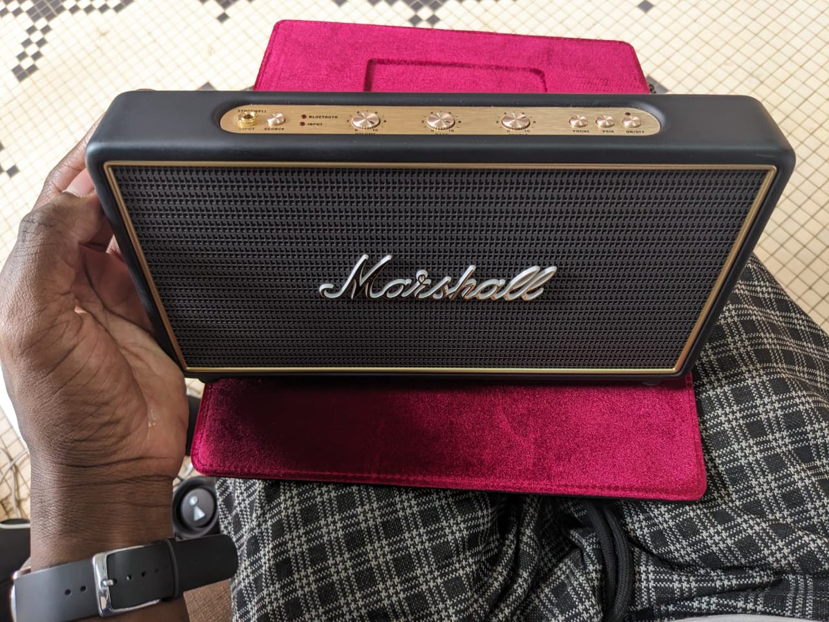 Enceinte bluetooth Marshall Stockwell 25W authentique 🏷️ 150.000F