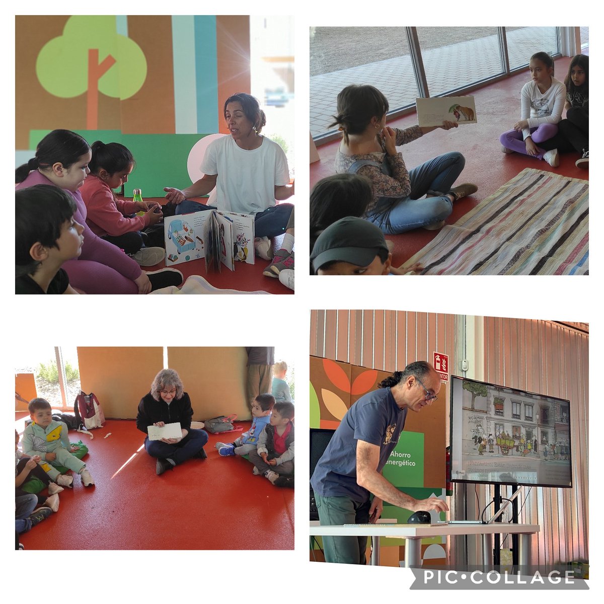 CeipLazarillo's tweet photo. En esta segunda jornada de "Barrios literarios" hemos disfrutado de la lectura junto a nuestros vecinos con un almuerzo literario en "La Lonja". Una mañana en la que hemos compartido muchas historias y ricas viandas. ¡Mañana, más! https://t.co/GYmYoCGtKU