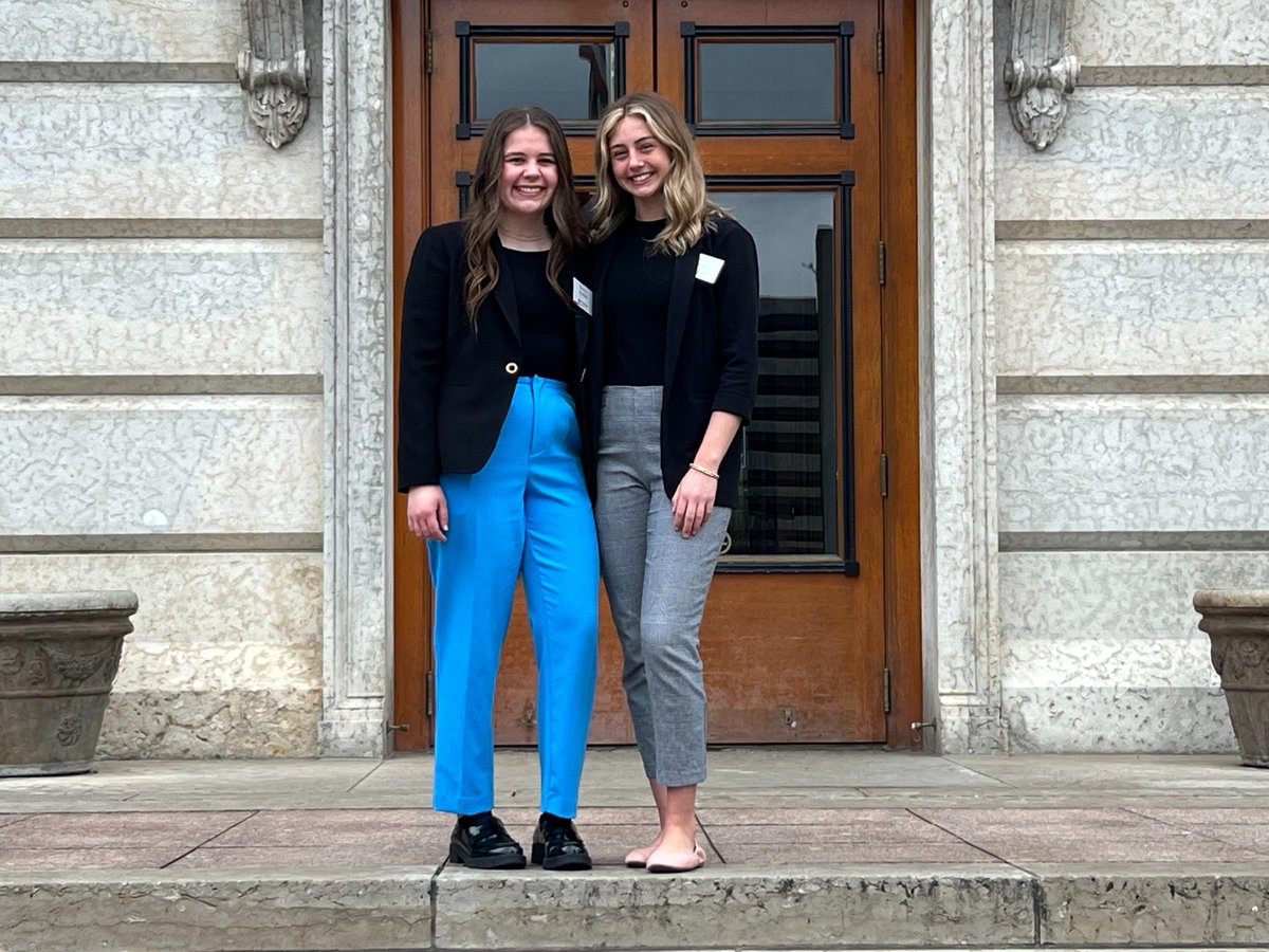 🏛️ Avery Knepper &amp; Brenna Frankart stepped into leadership at the Ohio Statehouse, meeting Senator McColey after the Junior Board session! They also toured the State Treasurer's office, embracing our state's heritage. #WeAreLB 🦅✨