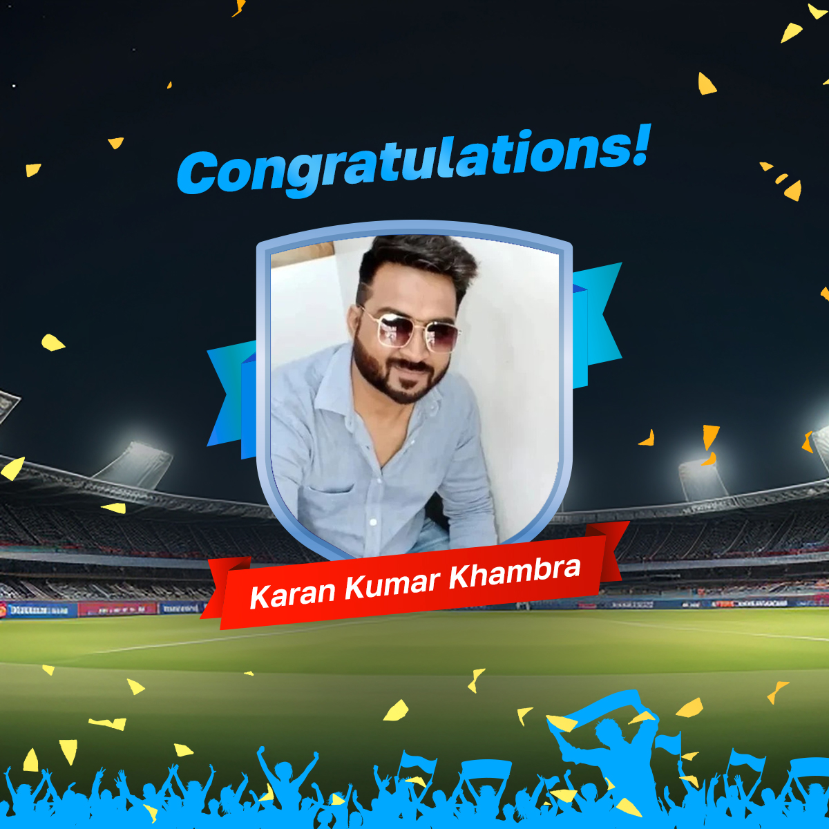 It’s time! The winner of the CricBlitz contest is here. Congratulations to the winner who will be rewarded with amazing vouchers. Stay tuned to this space for the next contest every Thursdays and Fridays and stand a chance to win amazing rewards! #Hathway #ContestWinner