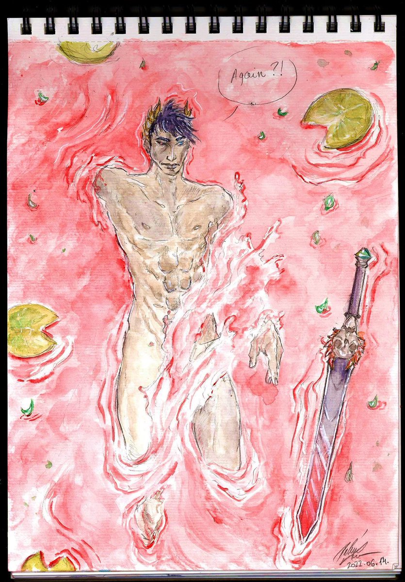 Hades fanart

#zagreus #HadesGame #fanart #art #artist #watercolor #watercolorpainting #characterart #character #painting #ComicArt